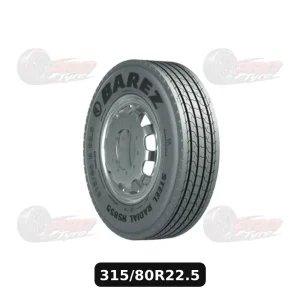 لاستیک بارز سایز 315/80R22.5 طرح HS855
